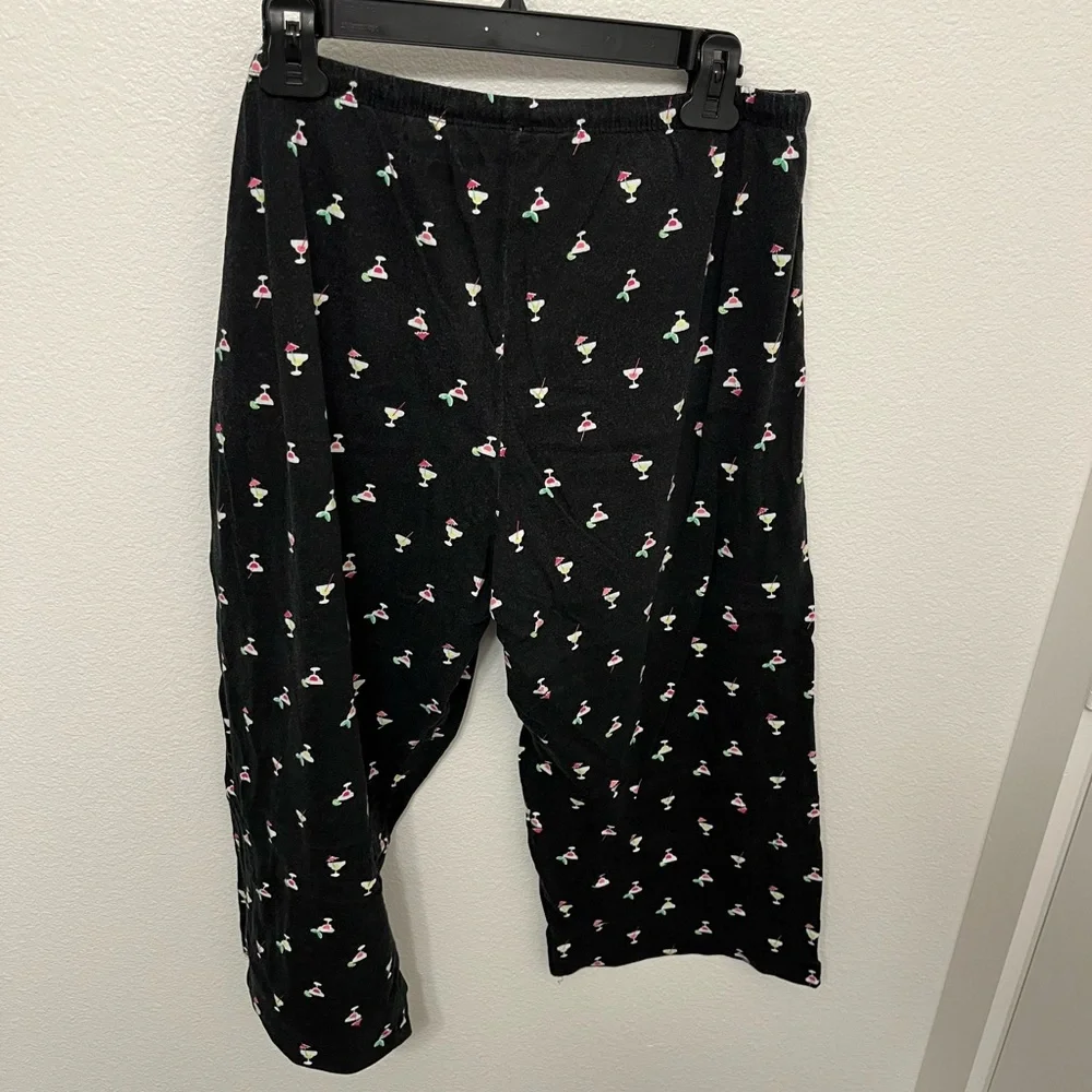 Daisy Black and Pink Pajamas Soft Sleepwear - Picture 3 of 3